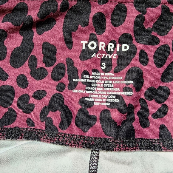 Torrid Ombre Leopard Print Leggings - Picture 3 of 4